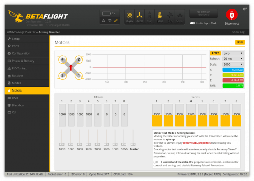 Disable vtx control betaflight что это